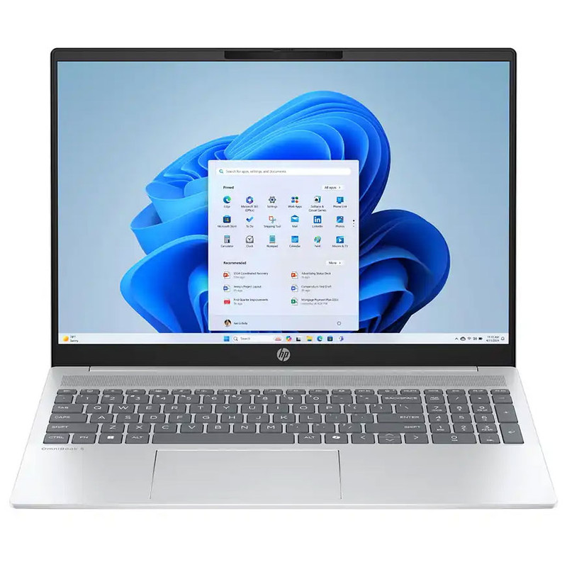 لپ تاپ 16 اینچی اچ‌ پی مدل OmniBook 5 AI 16-AF1017WM-Core Ultra 7 255U-16GB LPDDR5X-1TB SSD-Touch-Backlit-W