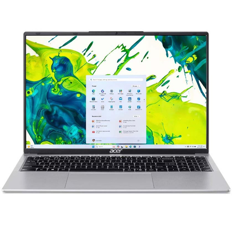 لپ تاپ 16 اینچی ایسر مدل Aspire Lite AL16-54P-39U1-i3 1305U-24GB DDR5 4800MHz-1TB SSD-IPS - کاستوم شده